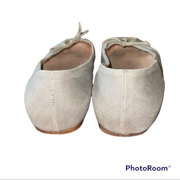 Jil Sander Canvas tie Flats 39.5 - Picture 4 of 6